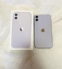 iPhone 11 パープル128GB 美品のサムネイル