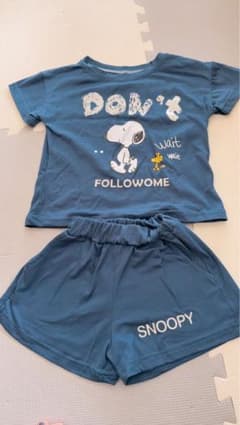 SNOOPY スヌーピー Tシャツ ショートパンツ セットアップのサムネイル