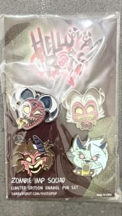 希少Helluva Boss Zombie Imp Squad ピンバッジセット 希少Helluva Boss Zombie Imp Squad ピンバッジセット - メルカリ