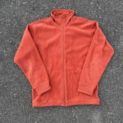 希少 adidas 90s 万国タグ フリースジャケット オレンジのサムネイル