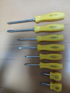 snap-on イエロー ドライバー 8本セットのサムネイル