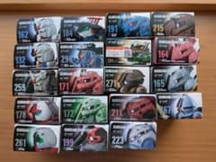 ガンダムコンバージ　一年戦争　連邦軍　ジオン軍　19個セット ガンダムコンバージ 一年戦争 連邦軍 ジオン軍 19個セット - メルカリ