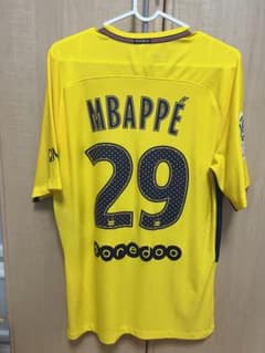 #29 エンバペ　ムバッペ　エムバペ　17-18 PSG 3rd　ユニフォーム 29 エンバペ ムバッペ エムバペ 17-18 PSG 3rd ユニフォーム - メルカリ