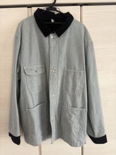 ※サンプル品※ デニム カバーオール コーデュロイ襟 サンプル品※ デニム カバーオール コーデュロイ襟 - メルカリ