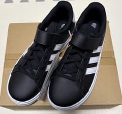 Ｋ*様 adidas GRAND COURT 2.0 EL K BLACK 20のサムネイル