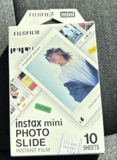 【未開封・箱破損】instaxチェキmini フィルムPHOTO SLIDEのサムネイル