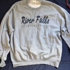 River Falls Wildcats スウェット グレーのサムネイル
