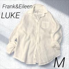 フランクアンドアイリーン LUKE イタリアンリネン 長袖シャツ USA製