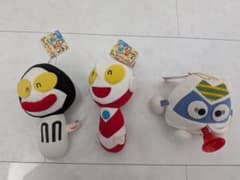 ウルトラマン ぬいぐるみ 3体セット レトロ 当時物 カラオケもりあげ隊のサムネイル