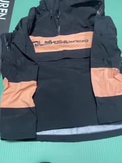 Quiksilver スノーボード フーディ ブラック/オレンジ　さと坊様専用のサムネイル