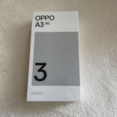 専用　　 新品未使用・未開封】OPPO A3 5G ブラック 本体のサムネイル