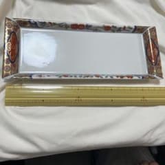 龍峰窯 長角皿 金彩 染付 和食器 - メルカリ