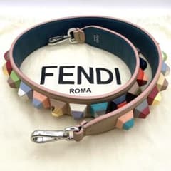 極美品 FENDI フェンディ ストラップユー カラフルスタッズ ショルダー