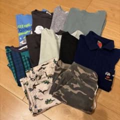 男の子120cm 夏服11点セットのサムネイル