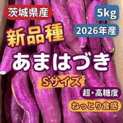 茨城県産 さつまいも 5kg Sサイズ（品種：あまはづき）のサムネイル