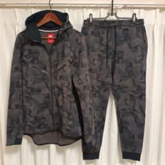Nike ナイキ テックフリース ダークカモフラ ジャージ上下セット 上XL M Nike ナイキ テックフリース ダークカモフラ ジャージ上下セット 上XL