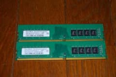 SanMax DDR4 メモリ 8GB×2枚 計16GB Memtest済 SanMax DDR4 メモリ 8GB×2枚 計16GB Memtest済 - メルカリ