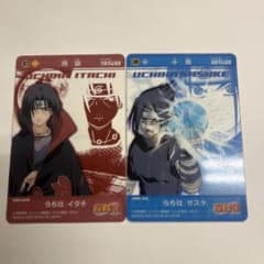 NARUTOカードゲーム うちはイタチ うちはサスケ 2枚セットのサムネイル