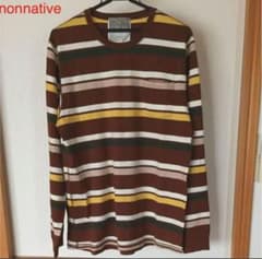 nonnative ボーダーロンT ノンネイティブのサムネイル