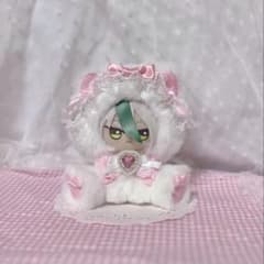 ♡♡まとめ買いお値下げ様 3点 ぬい服 着ぐるみ おすわり 約10~12cm ハンドメイド 着ぐるみ おすわりぬい服 推し活 桃色 白色 d568 - メルカリ