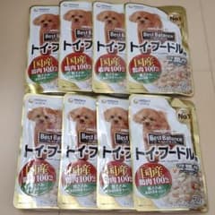 ベストバランス ペットフード ドッグフード トイプードル（マルチーズ）60ｇ8袋のサムネイル