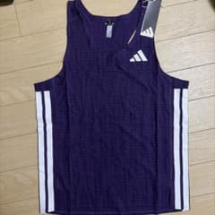 adidas アディゼロ シングレット ユニフォーム ランニングウェア