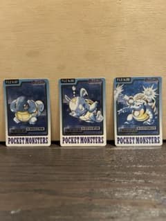 ポケモンカード カードダスセット ゼニガメ カメール カメックス