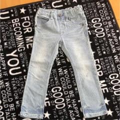 ダメージ デニム パンツ 100センチのサムネイル