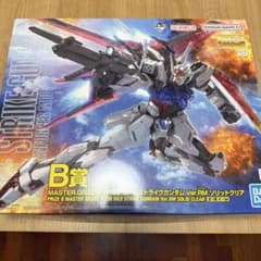値下げ中未組立 MG エールストライクガンダム Ver.RM ソリッドクリアB賞のサムネイル