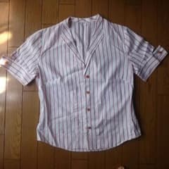 【お値下げ】ヴィヴィアン レッドレーベル ストライプシャツのサムネイル