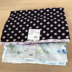 ダブルガーゼ　2柄セットのサムネイル