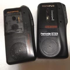 ジャンク OLYMPUS マイクロカセットレコーダー S723、S926 - メルカリ