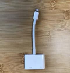 APPLE hdmi 変換ケーブル MD826AM/A 純正のサムネイル
