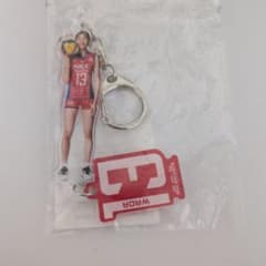 NECレッドロケッツ 和田由紀子選手のアクリルキーホルダー第二弾