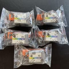【５個】Canon BCI-15 Color 純正品 インクカートリッジ 未使用のサムネイル