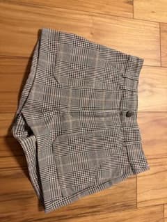 ZARA チェック柄 ショートパンツのサムネイル