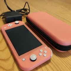 Nintendo Switch Lite コーラル 本体 ケース Nintendo Switch Lite 本体 コーラルピンク ケース付 - メルカリ
