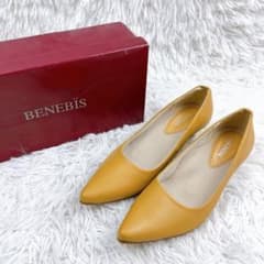 BENEBIS ベネビス ポインテッドトゥ ハイヒール パンプス 24cmのサムネイル