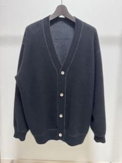 【新品未使用】CASHMERE(カシミヤ)リバーシブルカーディガン40サイズのサムネイル