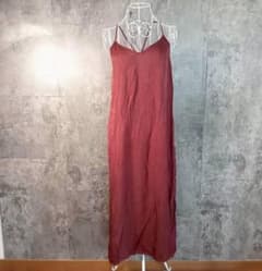 Uniqlo Slip Dress, Rayon/Polyester, Wine Red (Size S), Excellent Condition