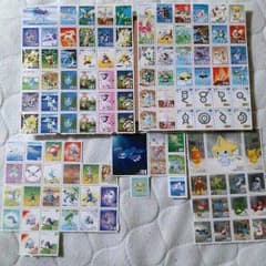 ポケモン　切手風シート　セットのサムネイル