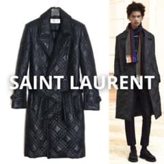 SAINT LAURENT PARIS 21AW 国内正規品 キルティングコート - メルカリ