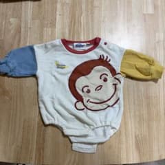 おさるのジョージ ロンパース 70cmのサムネイル