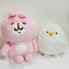 カナヘイの小動物 ビッグサイズぬいぐるみ ピスケとうさぎ ゆるっと
