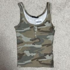 Brandy Melville カモフラ柄 迷彩 タンクトップ | Mercari