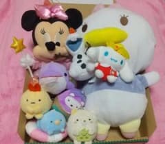 Disney, Sanrio, Sumikko Gurashi plush toys (bundle sale)