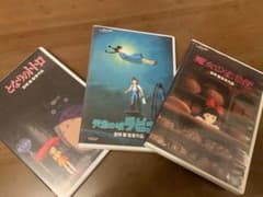 となりのトトロ、天空の城ラピュタ、魔女の宅急便 DVD 3作品まとめて