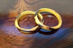 ウッドバングル 2個セットのサムネイル