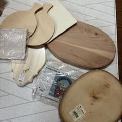 木製クラフト素材セット まとめ売りのサムネイル