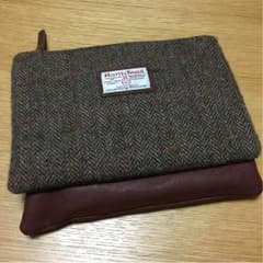早い者勝ち！Harris Tweedの3ウエイバッグ 取り外し可能のサムネイル